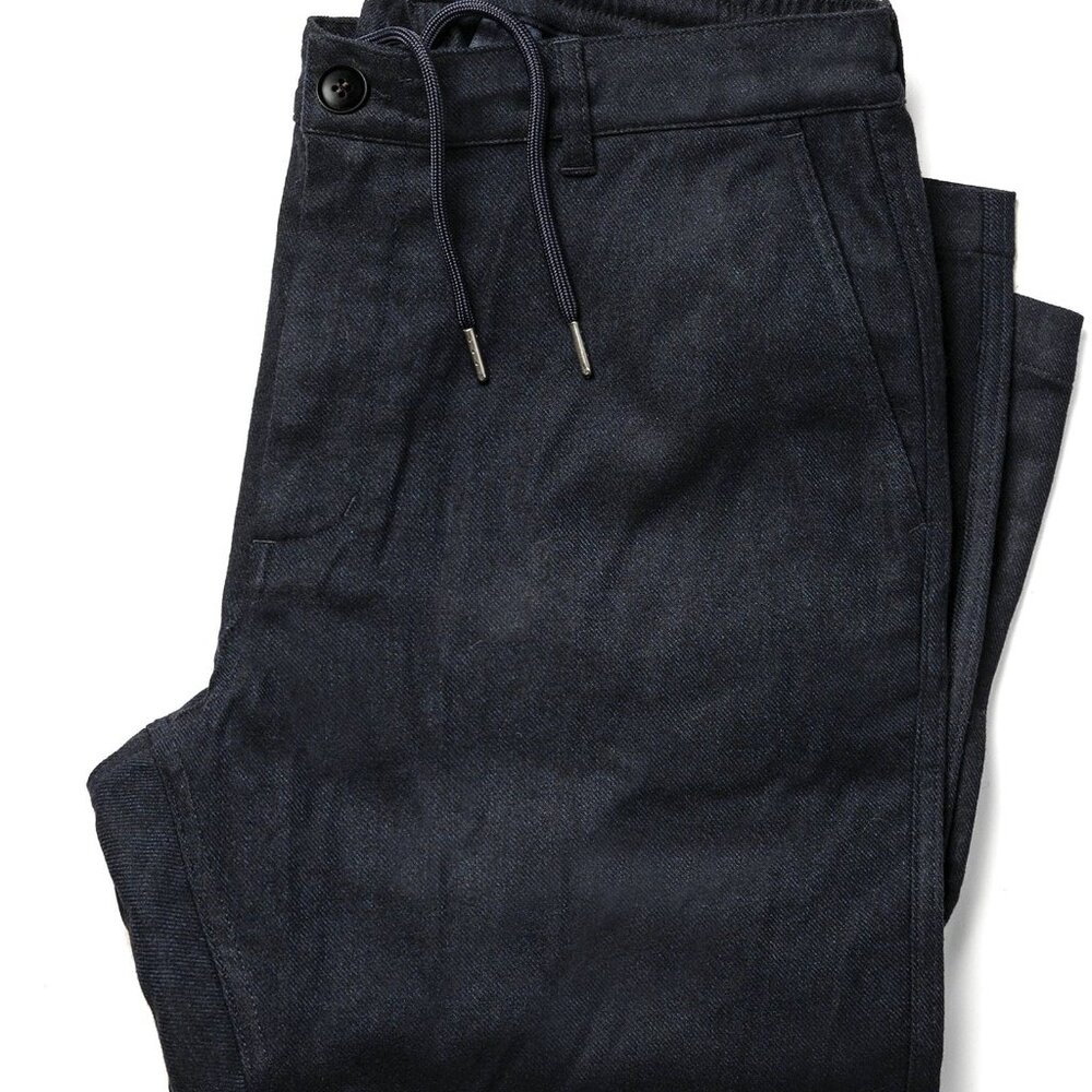 Taylor Stitch - The Carmel Pant in Navy Wool - Men's Size 31 Waist, 29" inseam
